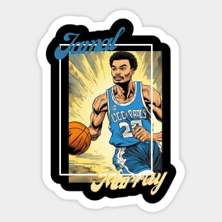 Jamal Murray vector illustration design Sticker